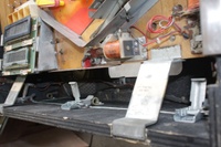 Image # 58574: Joust Lockdown Bar Removed 
(The three lockdown bar locking latches are visible.)
