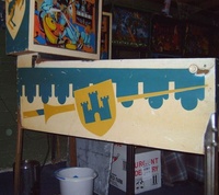 Image # 40363: Joust Early Production Cabinet - Left 
(Serial number 1001.)