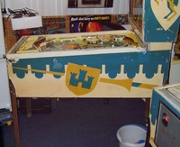 Image # 40364: Joust Early Production Cabinet - Right 
(Serial number 1001.)