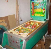 Image # 19983: Jungle Cabinet - Full View 
(The cabinet shown here has been repainted a solid green but is included to show its other features.)