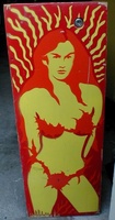 Image # 15988: Jungle Lord Early Production Red Backbox 
(This game has serial number 467034.)