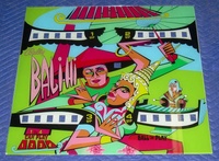 Image # 38130: Bali-Hi Backglass 
(Serial number 1012.)