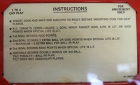 Image # 71623: Kick Off Instruction Card