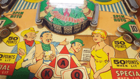 Image # 77668: King of Diamonds Sample Game - Playfield - Detail 
(Serial number 01003 S.)