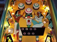Image # 25361: King Rex Illuminated Middle Playfield 
(Serial number 1155.)
