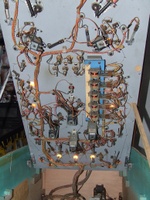 Image # 37491: King Rex Under Early Production Playfield 
(Serial number 1054.)