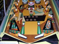 Image # 37481: King Rex Lower Early Production Playfield 
(Serial number 1054.)