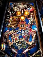 Image # 56412: Kings of Steel Early Production Playfield 
(Serial Number 204.)