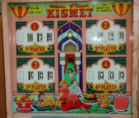 Image # 5992: Kismet Backglass