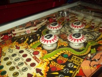 Image # 50151: KISS Engineering Prototype - Middle Playfield 
(Serial number 1152-3.)
