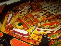 Image # 50153: KISS Engineering Prototype - Lower Playfield 
(Serial number 1152-3.)