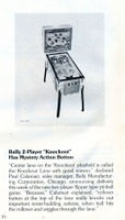 Image # 64901: Knockout Coin Machine Magazine New Game Announcement 
(Coin Machine Magazine (formerly Trademor Catalog), Vol 3 No. 3, May 1975, page 15)