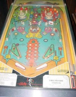 Image # 11607: Knockout Playfield 
(The left spinning target is missing from this playfield.)