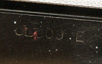Image # 67610: Krull Serial Number 
(Located on the inner cabinet wall above shooter lane. Serial number 01009E.)
