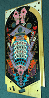 Image # 77042: Lady Luck NOS Blank Playfield 
(This playfield was identified to us as New Old Stock.)