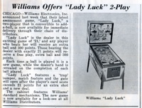 Image # 40571: Lady Luck Cash Box Debut Announcement 
(Cash Box (Magazine), Apr-13-1968, page 75)