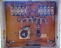 Image # 70115: Lariat Inside Backbox 
(The bell is missing from its assembly.)