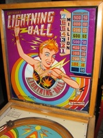 Image # 69443: Lightning Ball Backglass Animation - Name Spelled 
(Serial number M18463.)
