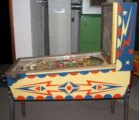 Image # 69446: Lightning Ball Cabinet - Right 
(Serial number M18463.)