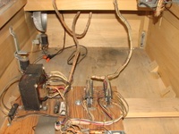 Image # 69465: Lightning Ball Inside Cabinet - Rear 
(Serial number M18463.)
