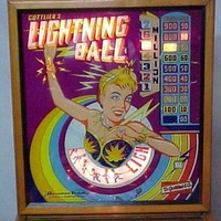 Image # 16618: Lightning Ball Illuminated Backglass