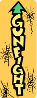 Image # 31325: Lights...Camera...Action! Gunfight Sticker 
(Located on rotating playfield ramp.)