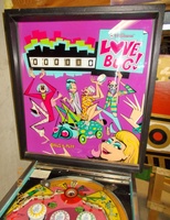 Image # 68395: Love Bug Early Production Backglass 
(Serial number 70580.)