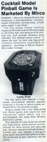 Image # 66891: Lucky Draw Cash Box New Game Announcement 
(Cash Box, Jun-17-1978, page 50)
