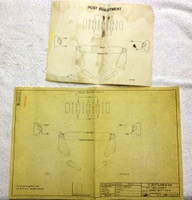 Image # 53397: Lucky Hand Sample Game - Post Adjustment Chart 
(The production version is at top. The sample version is at bottom, from a game with serial number 1004S.)