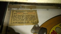 Image # 54410: Lunar Shot Serial Number 
(Serial number 88353.)