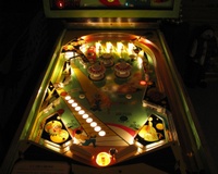 Image # 61856: Bally Hoo Illuminated Playfield