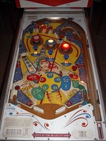 Image # 35300: Magic Circle Playfield 
(Serial number CM 1574.)
