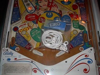 Image # 35301: Magic Circle Lower Playfield 
(Serial number CM 1574.)