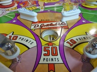 Image # 67425: Majorettes Sample Game - Kick-Out Hole 
(Serial number 01006 S.)