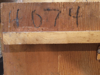 Image # 79327: Manhattan Inside Back Door - Detail 
(Serial number 4074.)