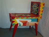 Image # 9770: Marathon Cabinet - Right 
(The cabinet and trim have been painted over.)