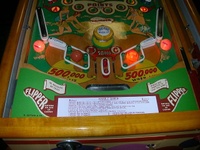 Image # 18459: Marble Queen Lower Playfield 
(The cabinet front has been repainted.)