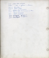 Image # 58745: Mardi Gras Promotional Photo - Back 
(We do not know the exact meaning of this handwritten information, presumably written by Steve Kordek.)