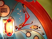 Image # 66155: Mariner Playfield Plastic 
(Serial number 2157.)