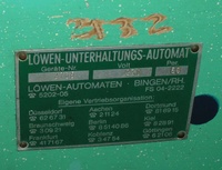 Image # 23536: Mariner Operator Plate 
(Serial number 2132)