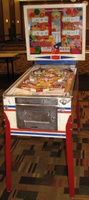 Image # 54355: Masquerade Cabinet - Front View 
(Serial number 03922.)