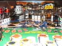 Image # 33429: Maverick The Movie Playfield 
(The drop targets are new.)