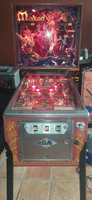 Image # 79562: Medusa Illuminated Front View 
(The visible drop target is not original to this game. Serial number EME1491.)