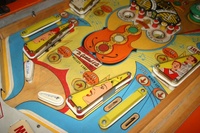 Image # 49735: Melody Lane Lower Playfield 
(Serial number E27589.)