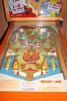 Image # 49732: Melody Lane Playfield 
(Serial number E27589.)