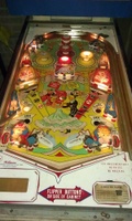 Image # 59234: Merry Widow Illuminated Playfield 
(The backbox has been repainted blue.)