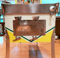 Image # 77200: Merry-Go-Round Cabinet - Front 
(The cabinet has been repainted but we include this picture to show the hardware.)