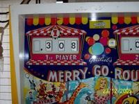 Image # 30555: Merry-Go-Round Upper Left Backglass