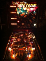 Image # 56750: Meteor Illuminated Front View 
(The spinning target is not original to this game.)
