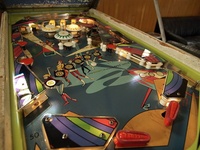Image # 46806: MiniZag Playfield 
(Serial number 1229.)